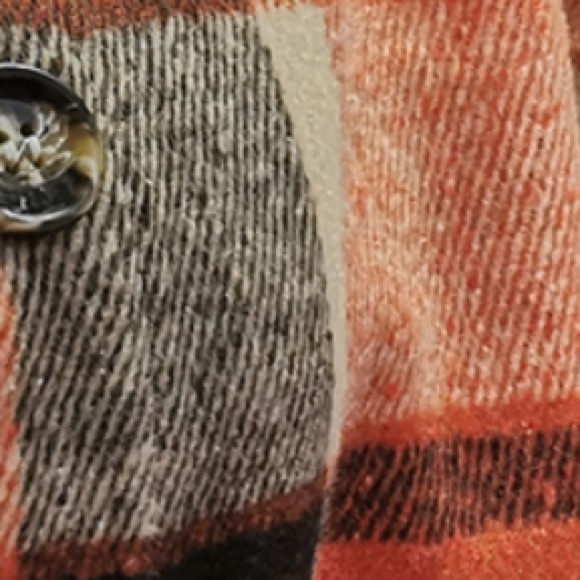 Buffalo Plaid Boyfriend Fit Jacket - Picture 9 of 10